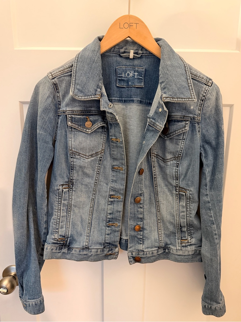 LOFT Light Denim Jacket